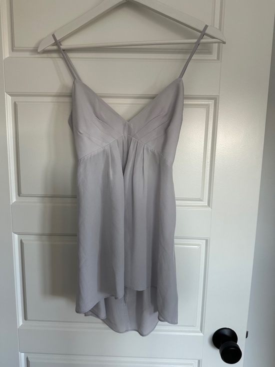 Wilfred Tops - Wilfred 100% Silk Light Lavender Pleated Sleeveless Blouse